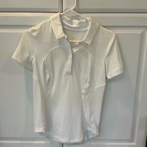 Lululemon white polo